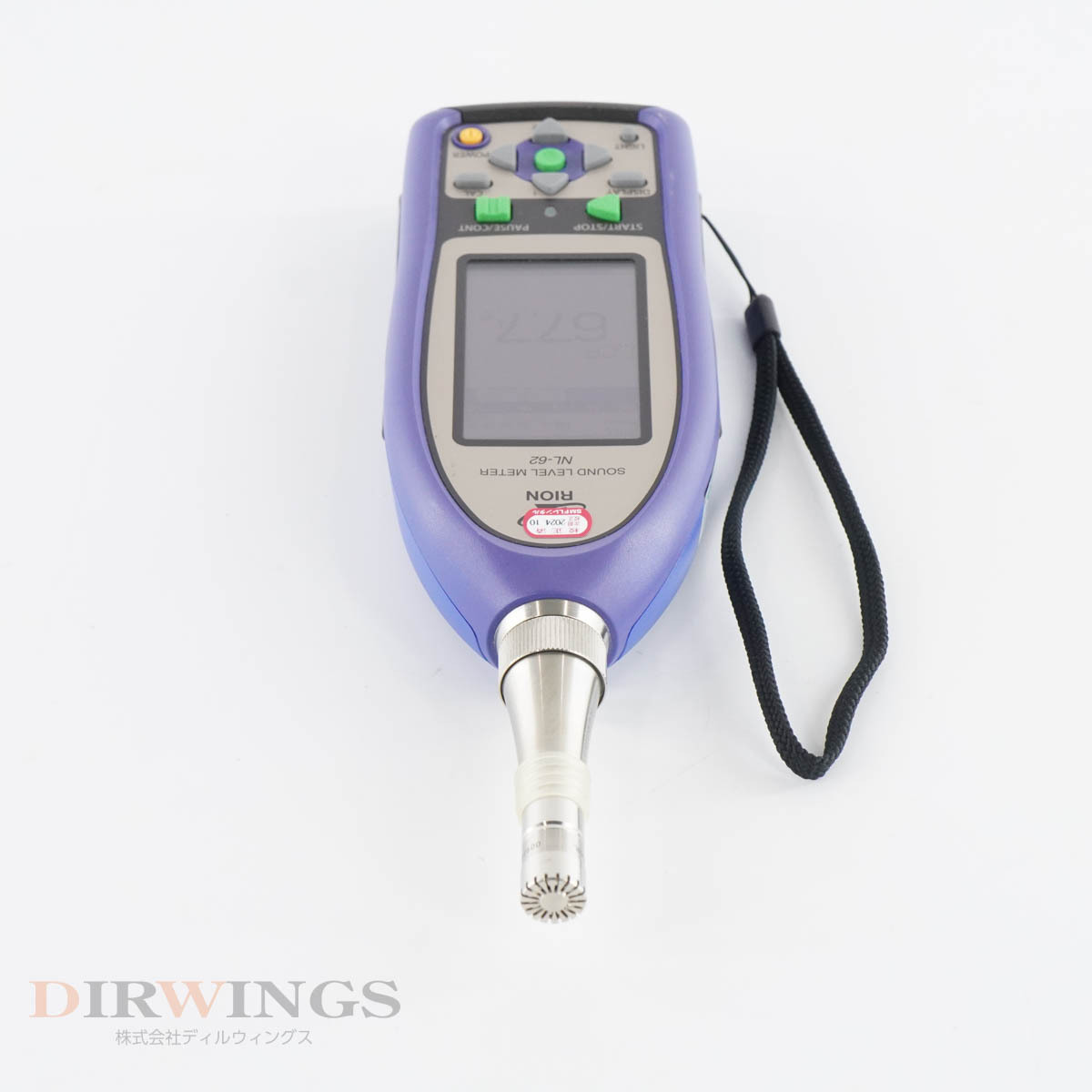 [DW] 8日保証 2024年10月次期校正 NL-62 RION UC-59L NH-26 NX-62RT リオン SOUND LEVEL METER 精密騒音計 サウンドレベル...[05885-0025]_画像7