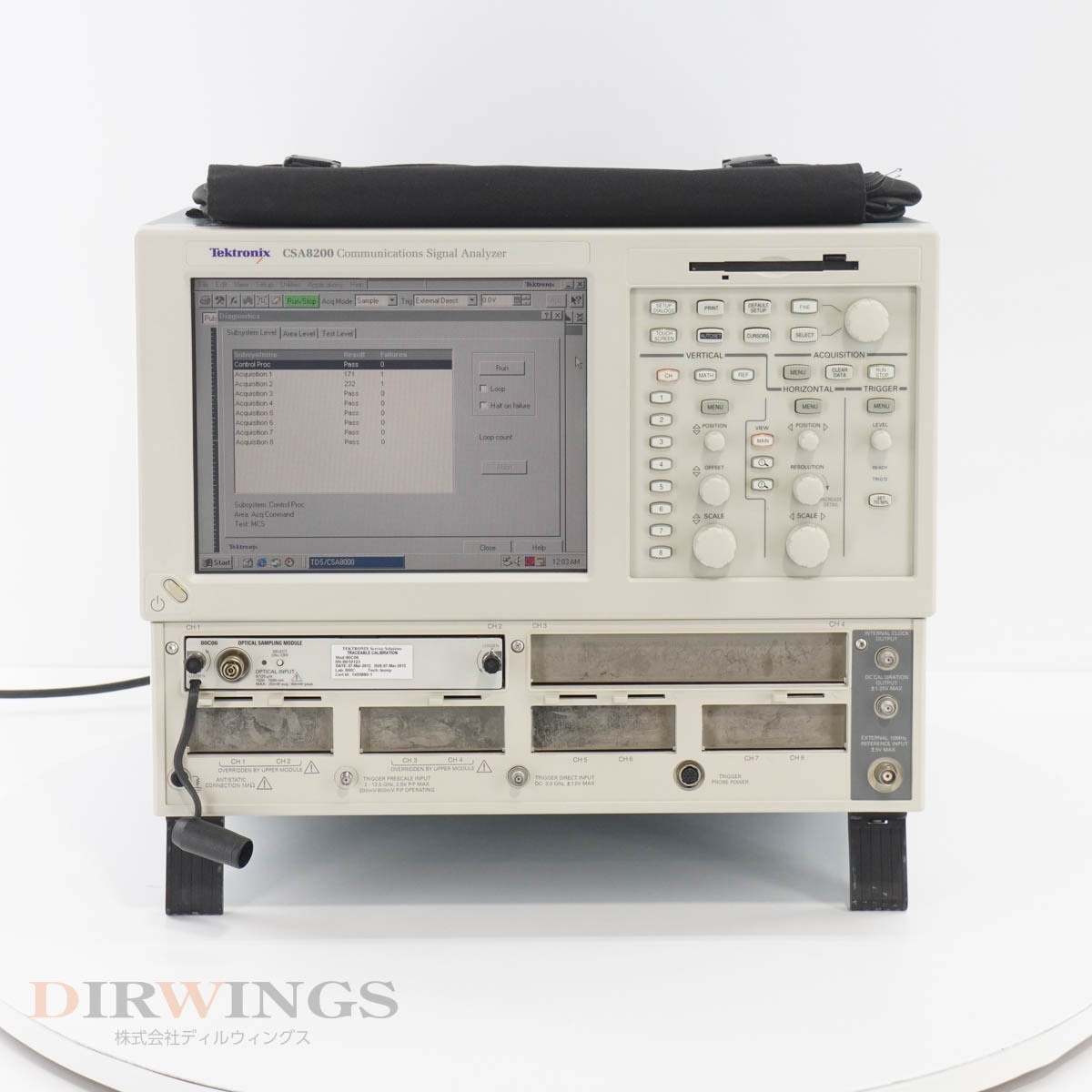 [DW] 8日保証 CSA8200 Tektronix Communications Signal Analyzer 80C06 テクトロニクス コミュニケーションシグナルアナラ...[05791-0478]の画像3