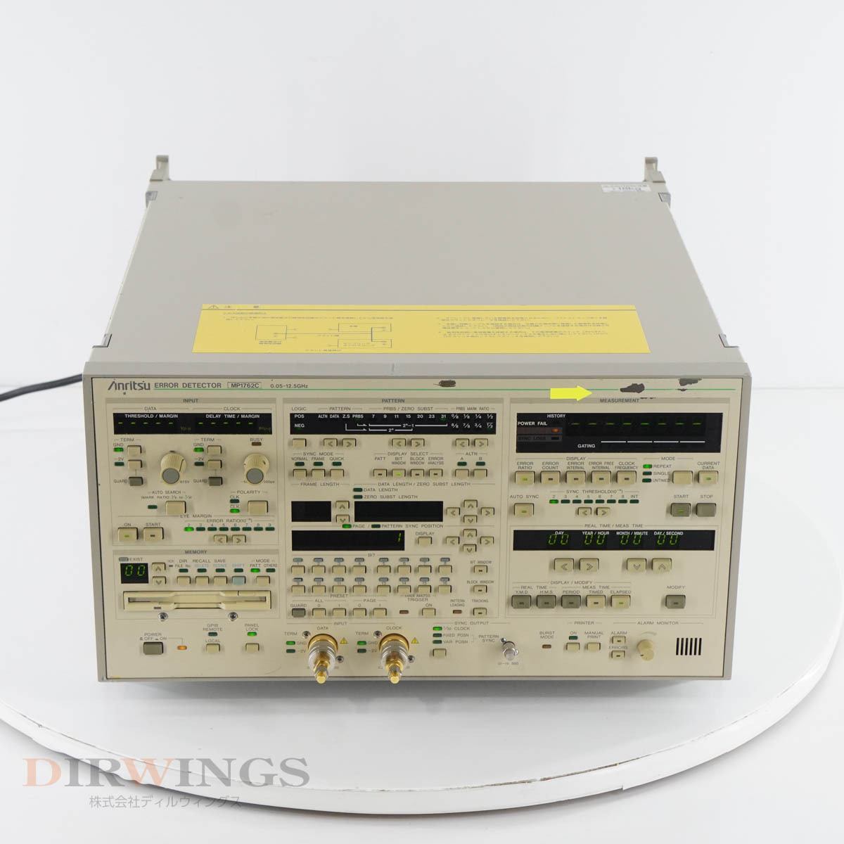 [DW] 8日保証 MP1762C Anritsu 0.05-12.5GHz アンリツ ERROR DETECTOR 誤り率検出器 エラーディテクター[05791-0510]の画像3