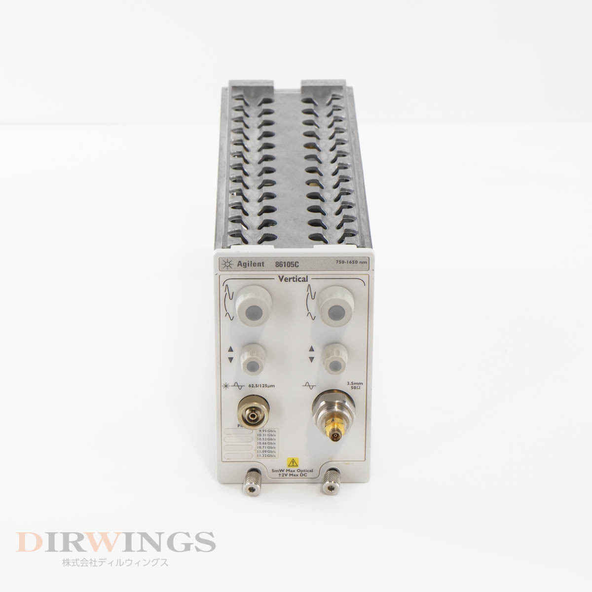 [DW] 8日保証 86105C Agilent OPT 200 CFG014 750-1650nm アジレント hp Keysight Optical/Electrical Sampling Module 光/...[05791-0551]_画像3