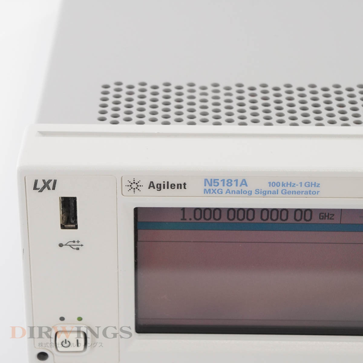 [DW] 8日保証 N5181A ATO-71646 Agilent OPT 501 UK6 100kHz-1GHz アジレント hp Keysight MXG Analog Signal Generator ア...[05791-0721]_画像4