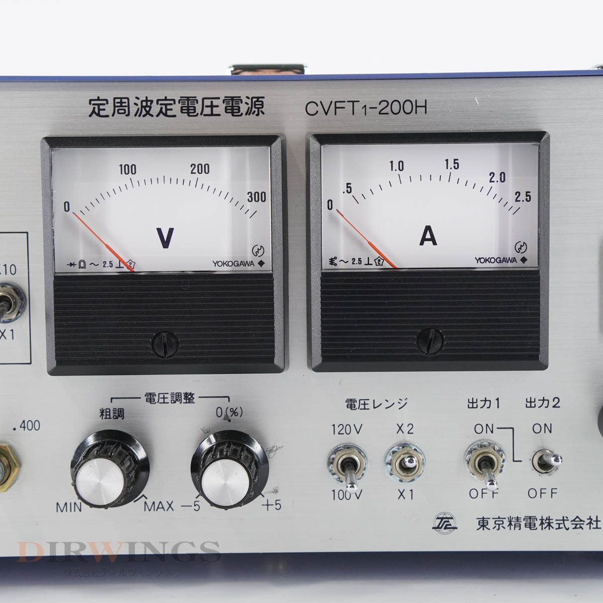[JB] 保証なし CVFT1-200H TOKYO SEIDEN 東京精電 VVVF POWER SUPPLY 定周波定電圧電源[05711-0003]_画像6