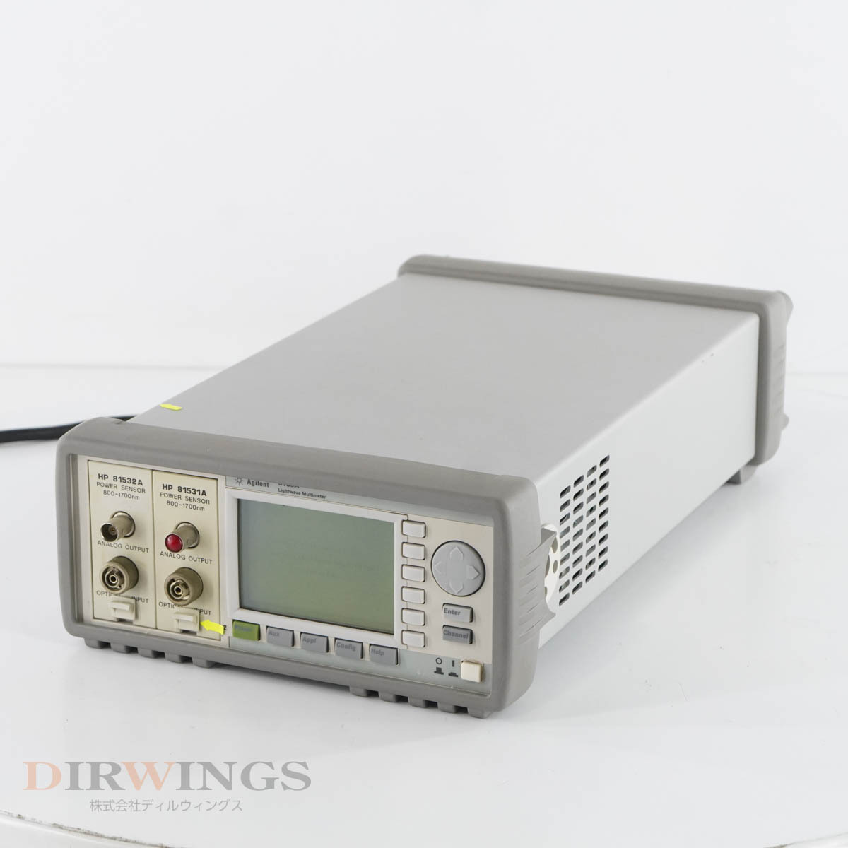 [DW] 8日保証 8163A Agilent 81532A 81531A アジレント hp Keysight キーサイト Lightwave Multimeter ライトウェーブマル...[05791-0502]_画像2