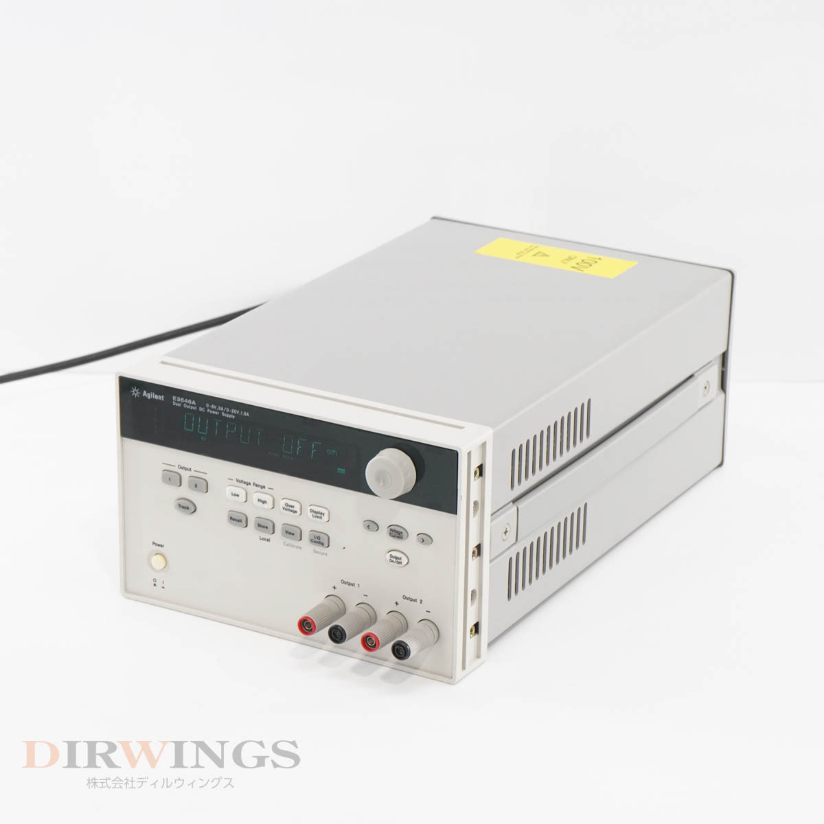 [DW]8日保証 E3646A Agilent OPT 0E9 0-8V 3A/0-20V 1.5A アジレント hp Keysight キーサイト Dual Output DC Power Supply...[05791-0891]_画像2