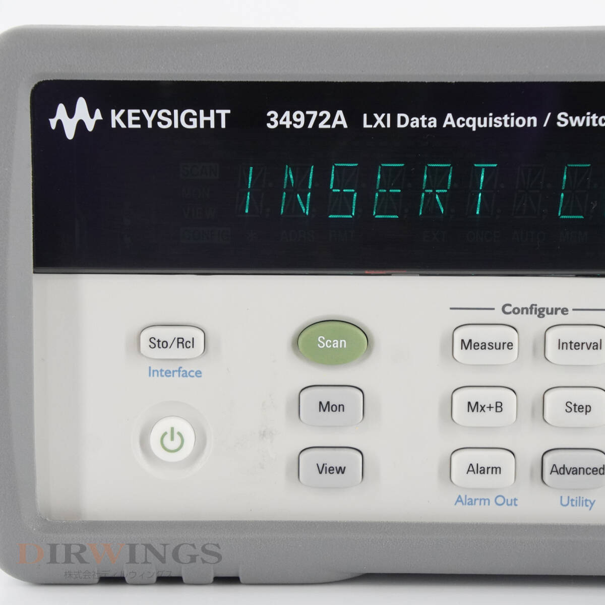 [DW] 8日保証 2台入荷 34972A Keysight キーサイト Agilent アジレント hp LXI Data Acquisition/Switch Unit データ収集/...[05791-0130]の画像4