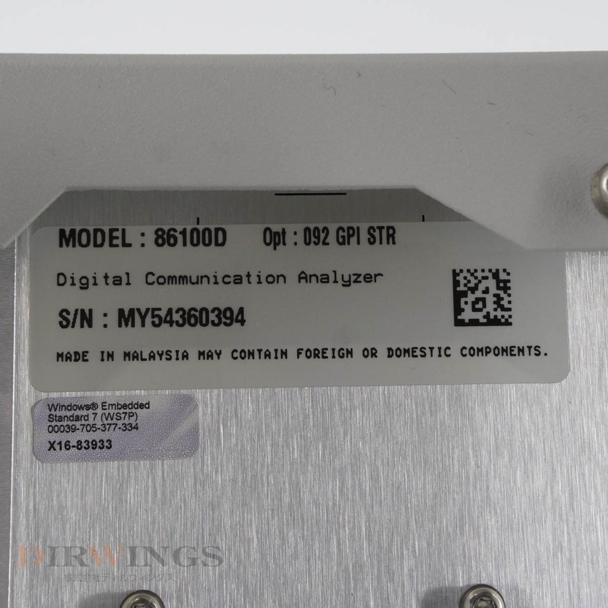 [DW] 8 день гарантия DCA-X 86100D infiniium Keysight Wide-Bandwidth Oscilloscope 092 GPI STR 86107A 86116C 025 hp Agilent...[05791-0903]
