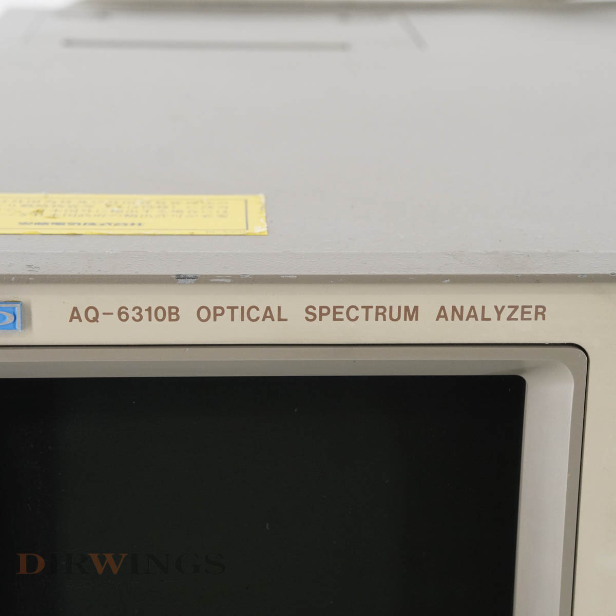 [JB] 保証なし AQ-6310B ANDO 安藤電気 OPTICAL SPECTRUM ANALYZER 光スペクトラムアナライザー オプティカルスペクトラム...[05878-0061]_画像5