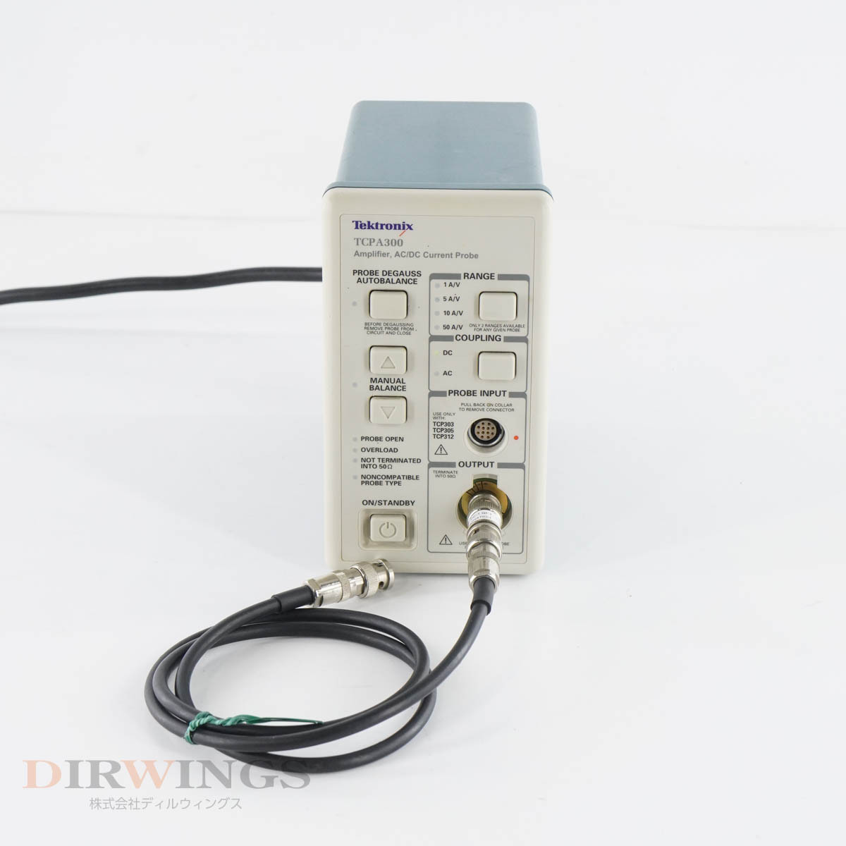 [DW] 8日保証 TCPA300 Tektronix テクトロニクス Amplifier AC/DC Current Probe 電流プローブ増幅器 アンプ[05790-0002]の画像3