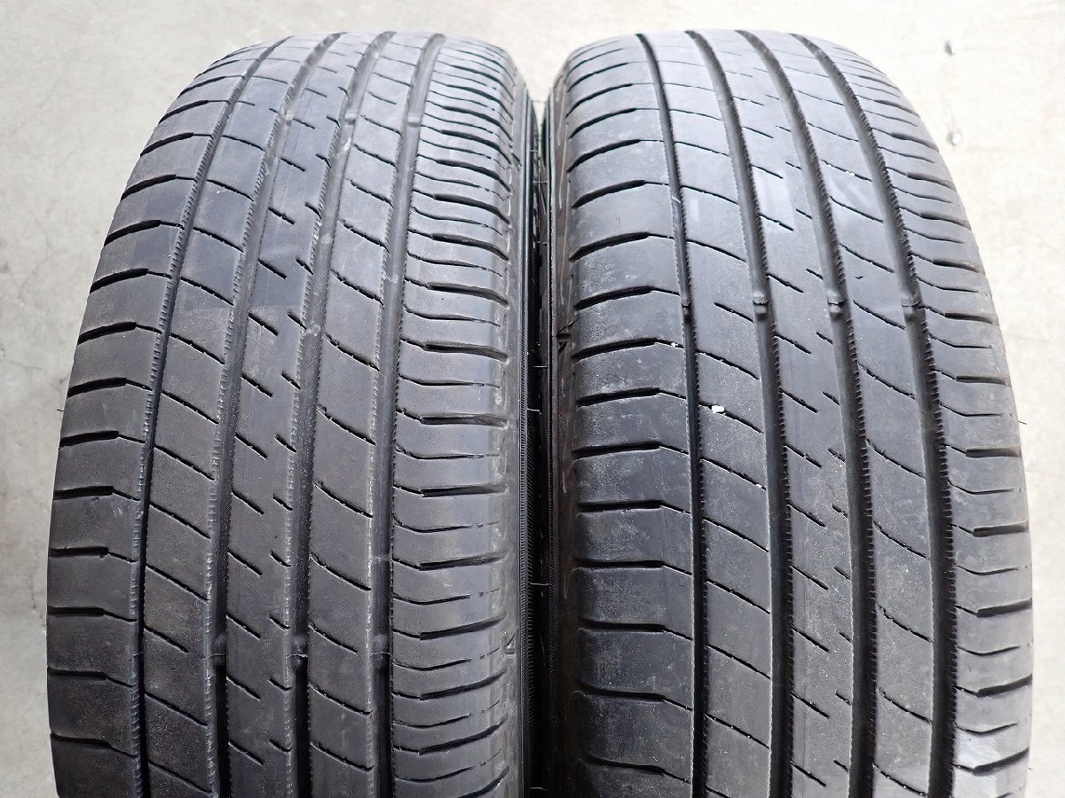 YS7909【送料無料175/65R15】アクア アクシオ フィールダー 2021年製 ダンロップ 中古夏タイヤセット■15×5J 100/4H ET39■_画像5