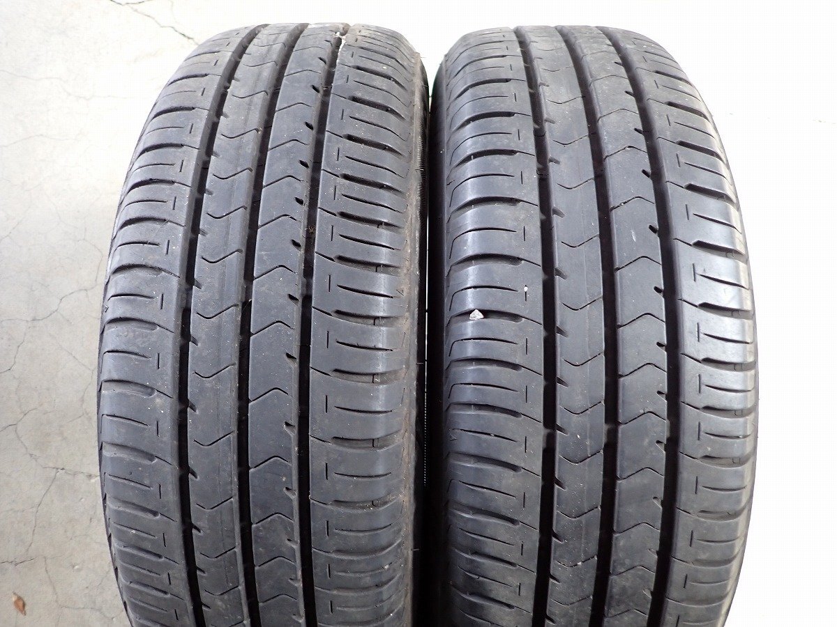 YS8107【送料無料175/60R15】ニッサン純正 キューブ ノート マーチなどに BS 中古夏タイヤセット ▼15×6J 100/4H ET50▼の画像3