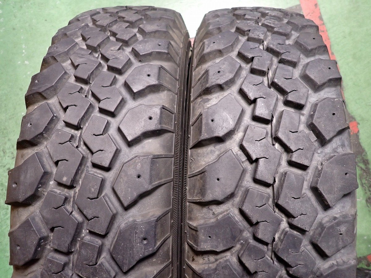 GM2948【送料無料195R14 8PR 106/104LT】4本 BUCKSHOT MAXXIS MUDDER 中古夏タイヤ ラジアルタイヤ 小型トラックなどへ_画像5