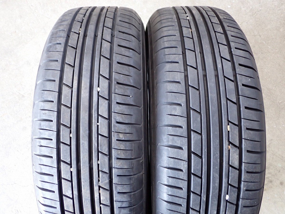 YS7972【送料無料175/65R14】フィット キューブ ノートなどへ ヨコハマ 中古夏タイヤセット ■14×5.5J 100/4H ET46■_画像5