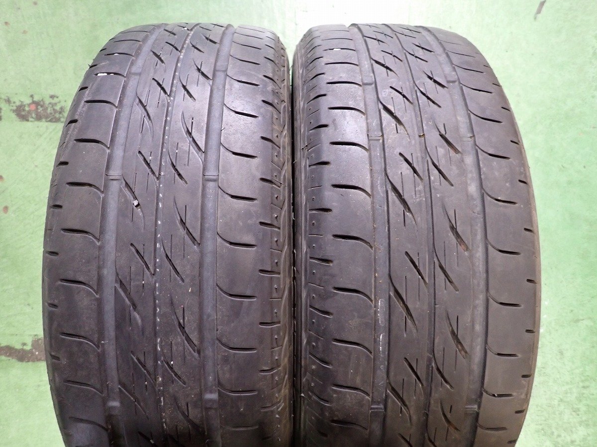 RK3524【送料無料165/55R14】2本 ブリヂストン ネクストリー 中古夏タイヤ ライフ ゼストワゴンR ラパンなどに ≪即決≫_画像3