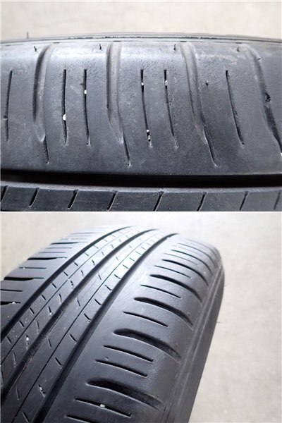 YS8041【送料無料195/60R17】60プリウス ダンロップ エナセーブEC300+ 2020年製 中古夏タイヤセット■17×7J 114.3/5H ET45■_画像10