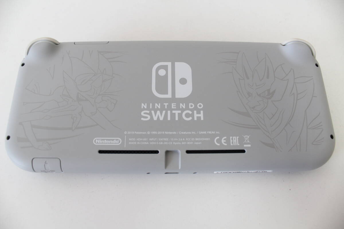 Nintendo SWITCH LITE スイッチライト ザシアン・ザマゼンタモデル 本体のみ(A91)_画像2