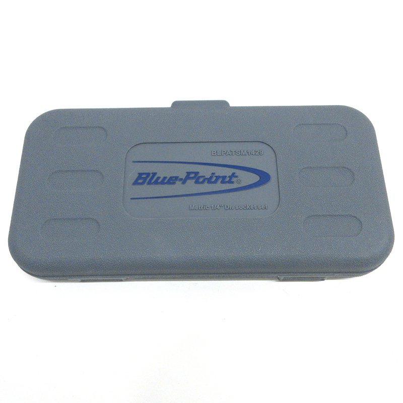 【中古】Blue-Point(ブルーポイント) 1/4(6.3sq) ラチェットセット BLPATSM1429【/D20179900035057D/】の画像5