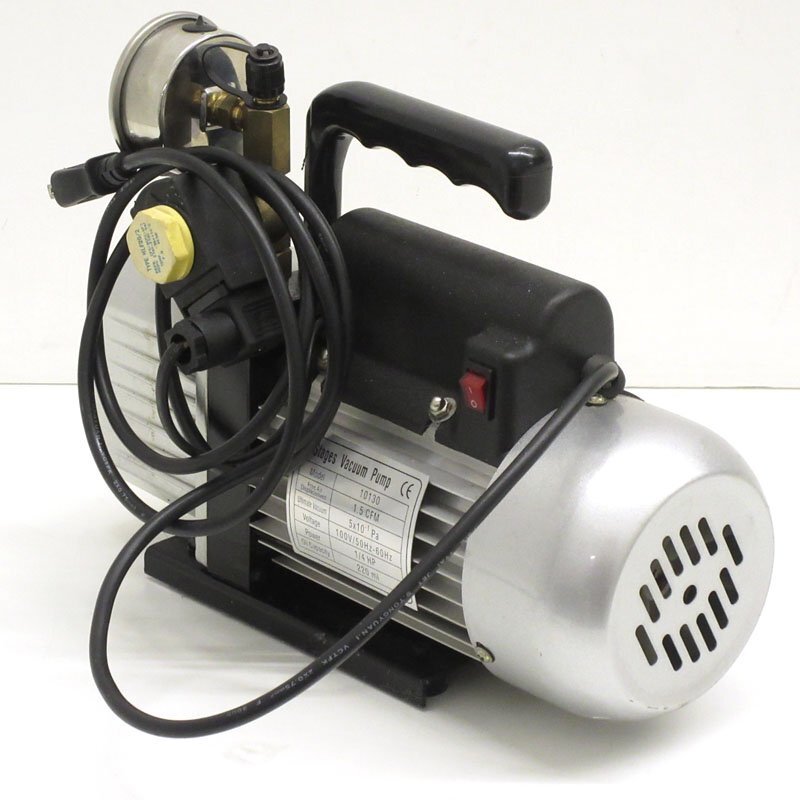 【ジャンク】真空ポンプ(2 Stages Vacuum Pump 10130)｜動作未確認 現状品の画像2