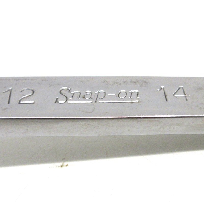 【中古】Snap-on(スナップオン) 旧ロゴ 12-14mm 60°オフセット スタンダードメガネレンチ XOM1214【/D20179900035544D/】_画像5