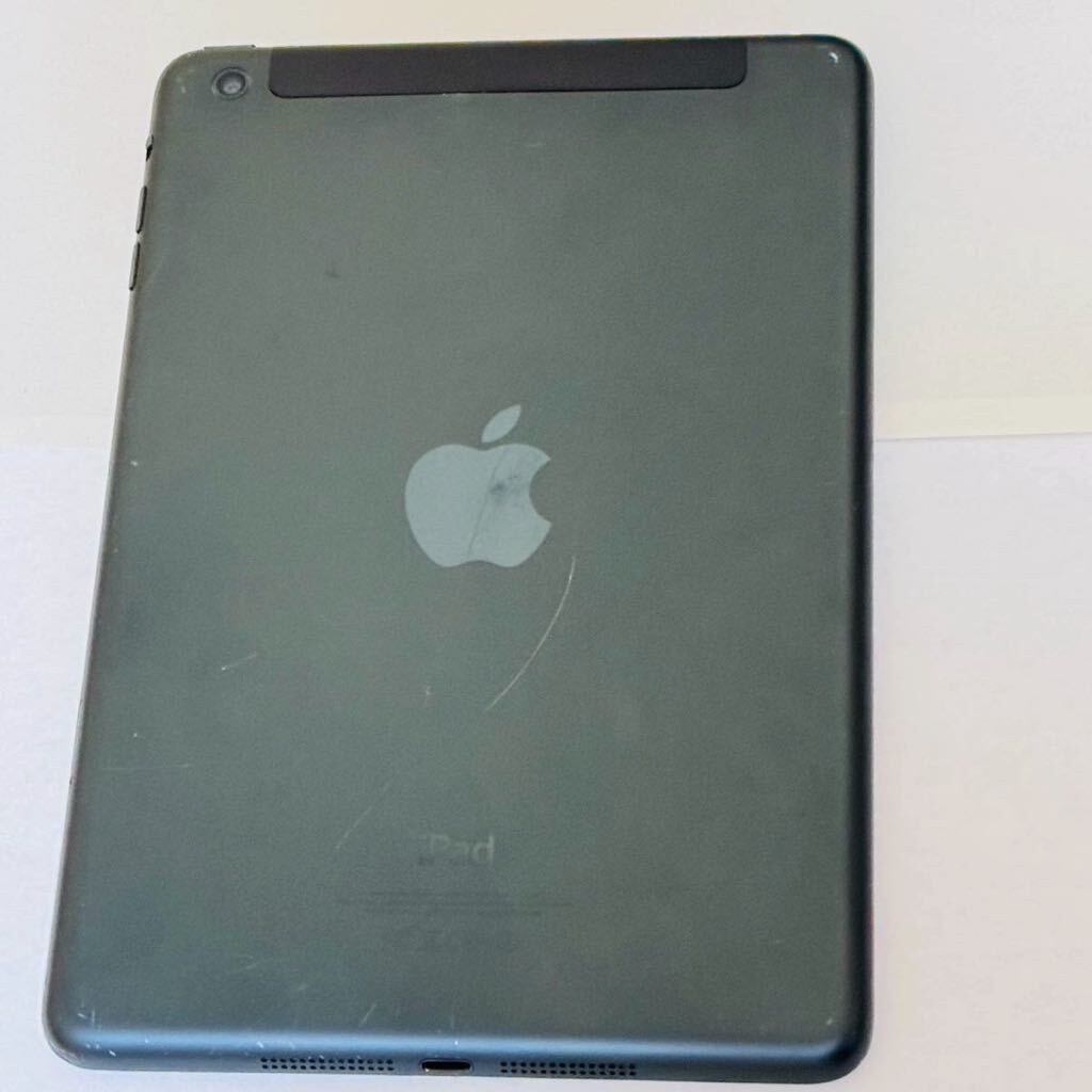  【動作良好】 32GB iPad mini Cellular WiFi ブラック スレート Apple タブレット 初代 第1世代 1st スペースグレイ 黒 iOSの画像2
