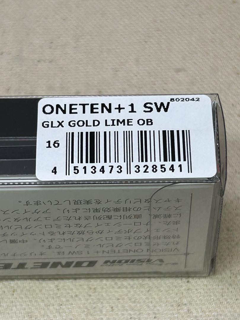 ワンテン プラスワン SW ONETEN +1 SW 未開封品 GLX GOLD LIME OB VISION 110_画像5