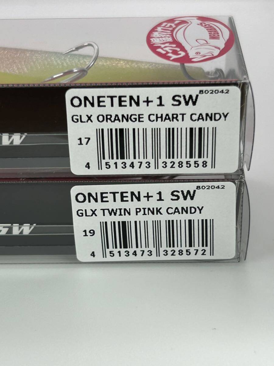 ワンテン プラスワン SW 2個セット 未開封品 GLX ORANGE CHART CANDY ＆ GLX TWIN PINK CANDY ONETEN +1 SW VISION 110_画像7