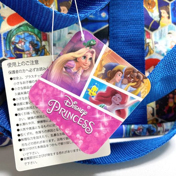 ★未使用【Disney　ディズニー】プリンセス ボストンバック ◎軽量＆大容量_画像9