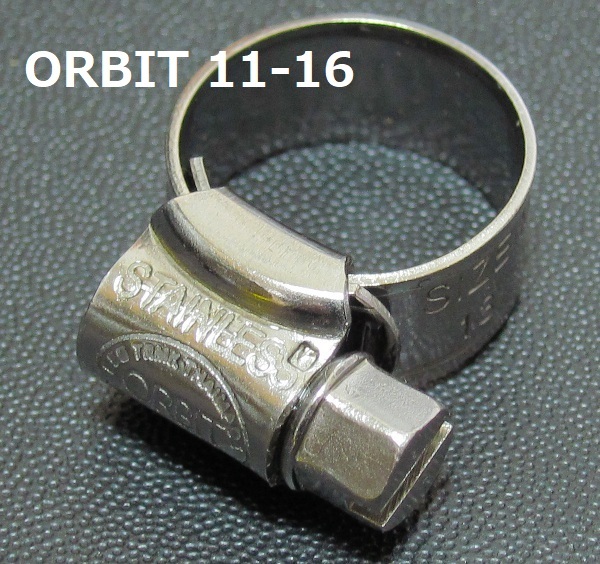 ORBITホースバンド(オールSUS) 11-16サイズの画像1