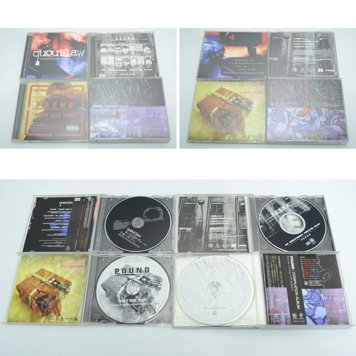 1円〜 未検品 HIPHOP系 CD+VHS セット まとめ 洋楽 邦楽 ラップ ヒップホップ の画像7