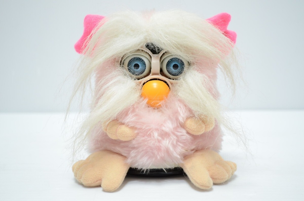 1円〜 動作品 PAPARA パパラ ファービー TOMY トミー ぬいぐるみ Furby レトロ 人形の画像1