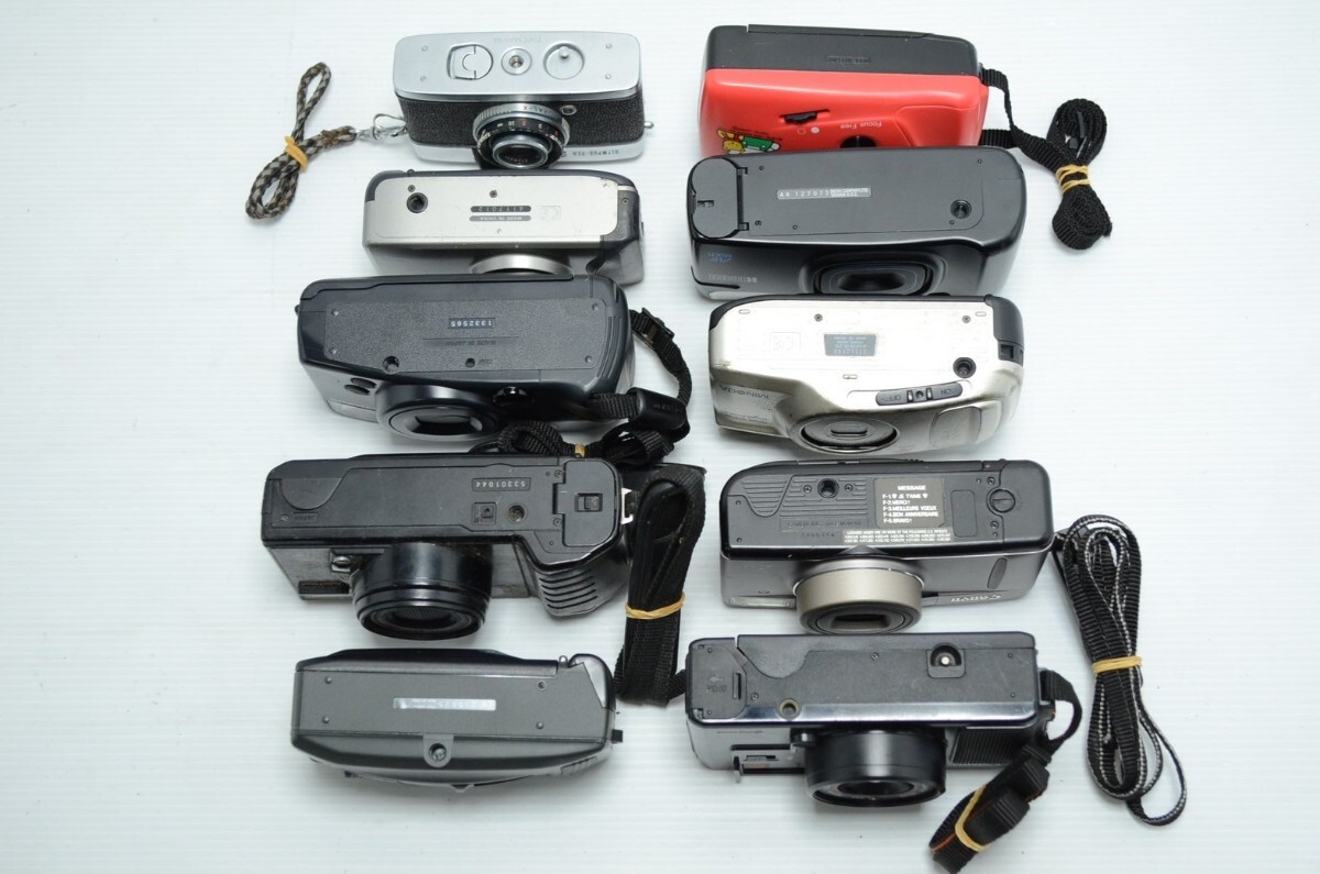 1円〜 コンパクトカメラ MINOLTA OLYMPUS CANON Konica KONICA Canon フィムルカメラ まとめ売り セットの画像7