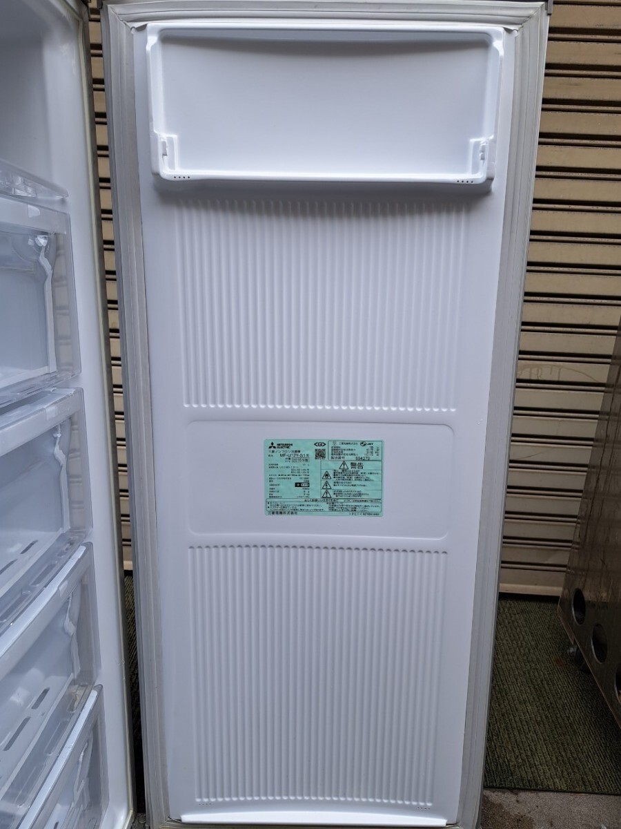 1円〜 三菱電機 ノンフロン冷凍庫 MF-U12Y-S 121L 前開き 4段 ストッカー フリーザー 業務用 厨房機器 冷蔵庫の画像6