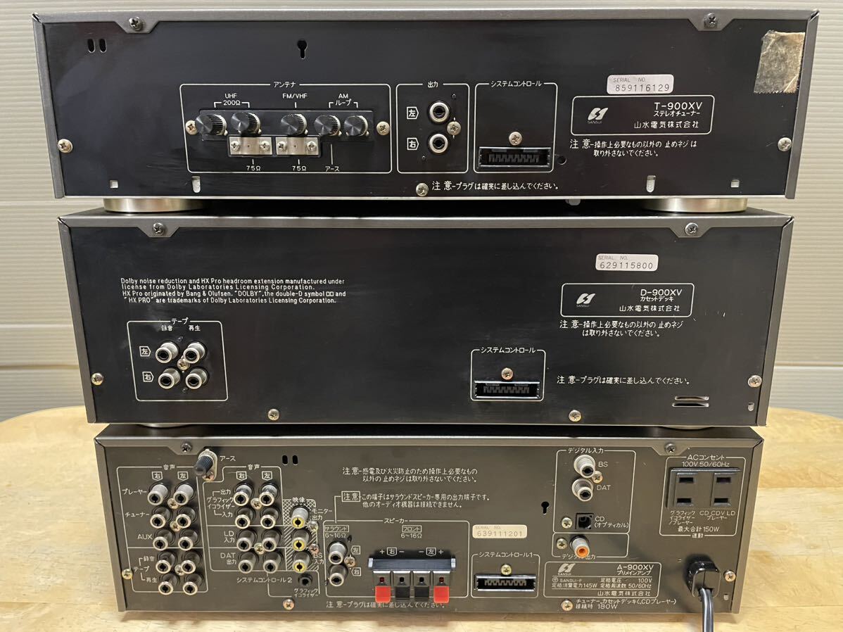  Sansui 900XV series A-900XV,T-900XV,D-900XV operation goods 