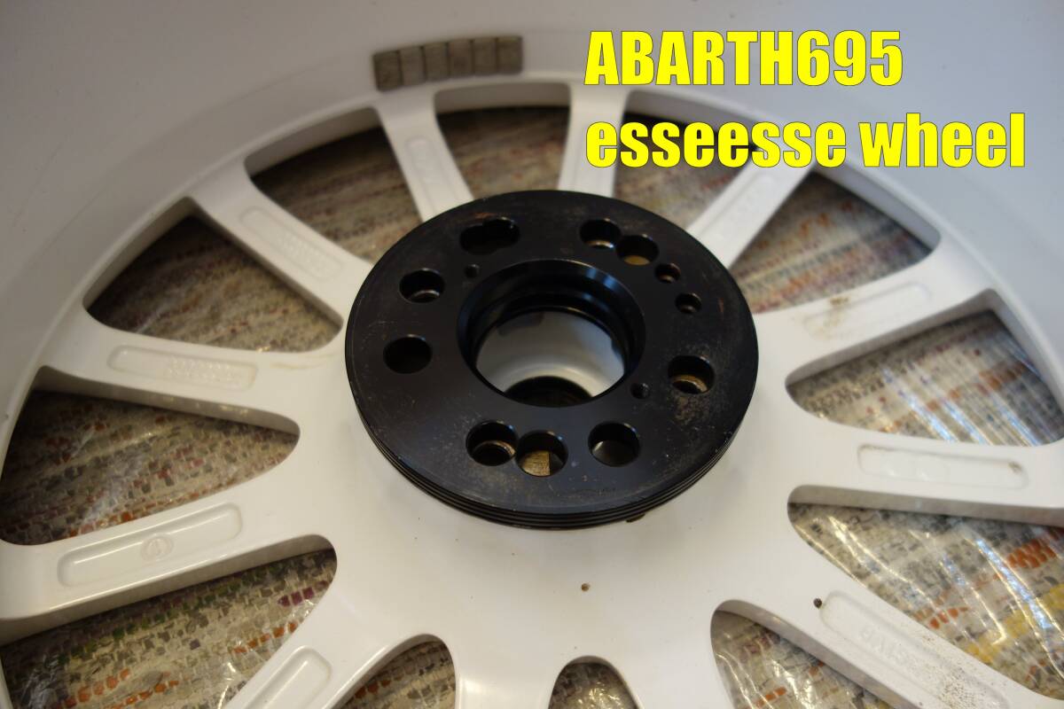 ASSO multi fitting spacer 4/5 PCD98 thickness 11mm junk treatment used * Fiat FIAT ABARTH abarth 500 595 695 M12×P1.25
