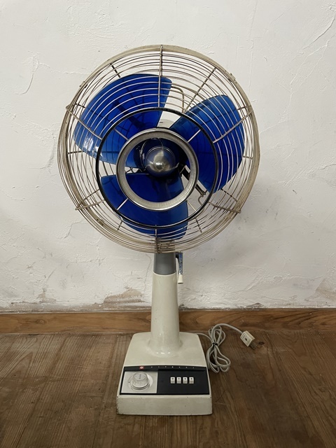 日立 HITACHI H-303A A.C DESK FAN 30cm 扇風機 昭和レトロ 訳あり動作品の画像1