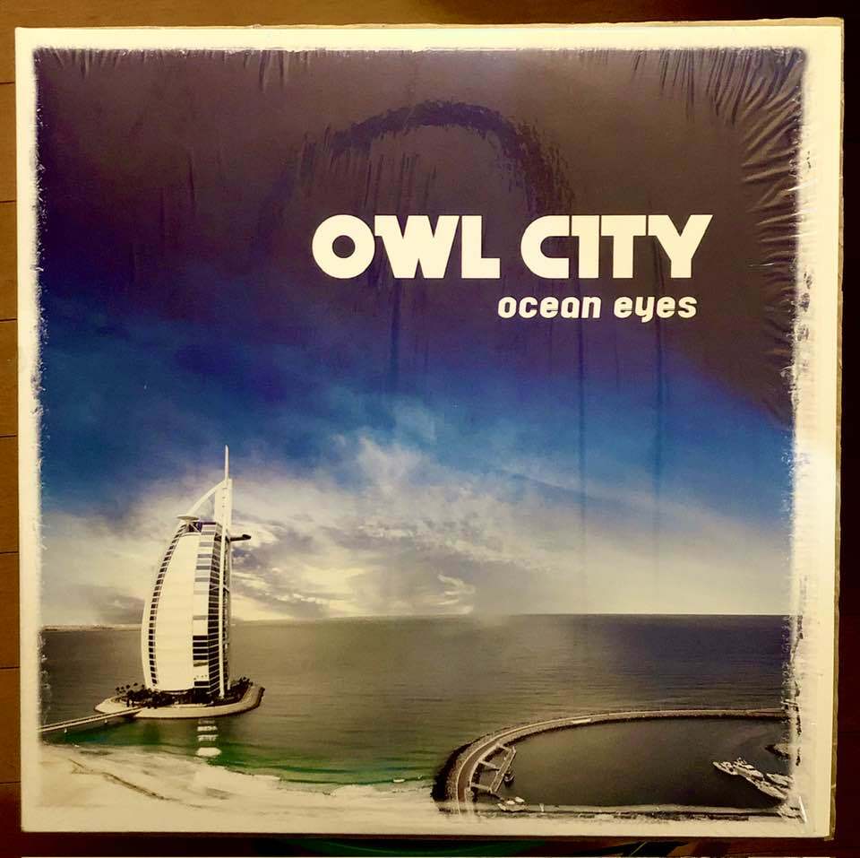 未使用 Owl City / Ocean Eyes 2LP ブルー盤、ホワイト盤、　見開きジャケ、シュリンク、USオリジナル盤_画像1