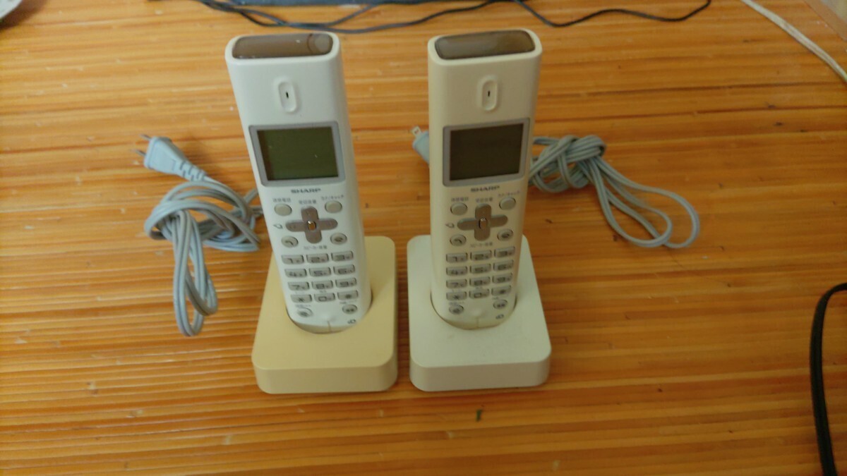 JD-N51CW コードレス電話機 SHARP　中古品_画像2