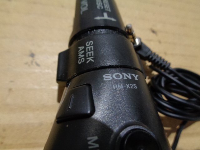 [D15] ② ソニー SONY RM-X2S ロータリー リモート コマンダー リモコンの画像5