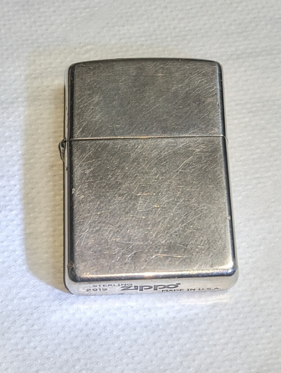 ZIPPO　スターリングシルバー　中古品オイルライター_画像5