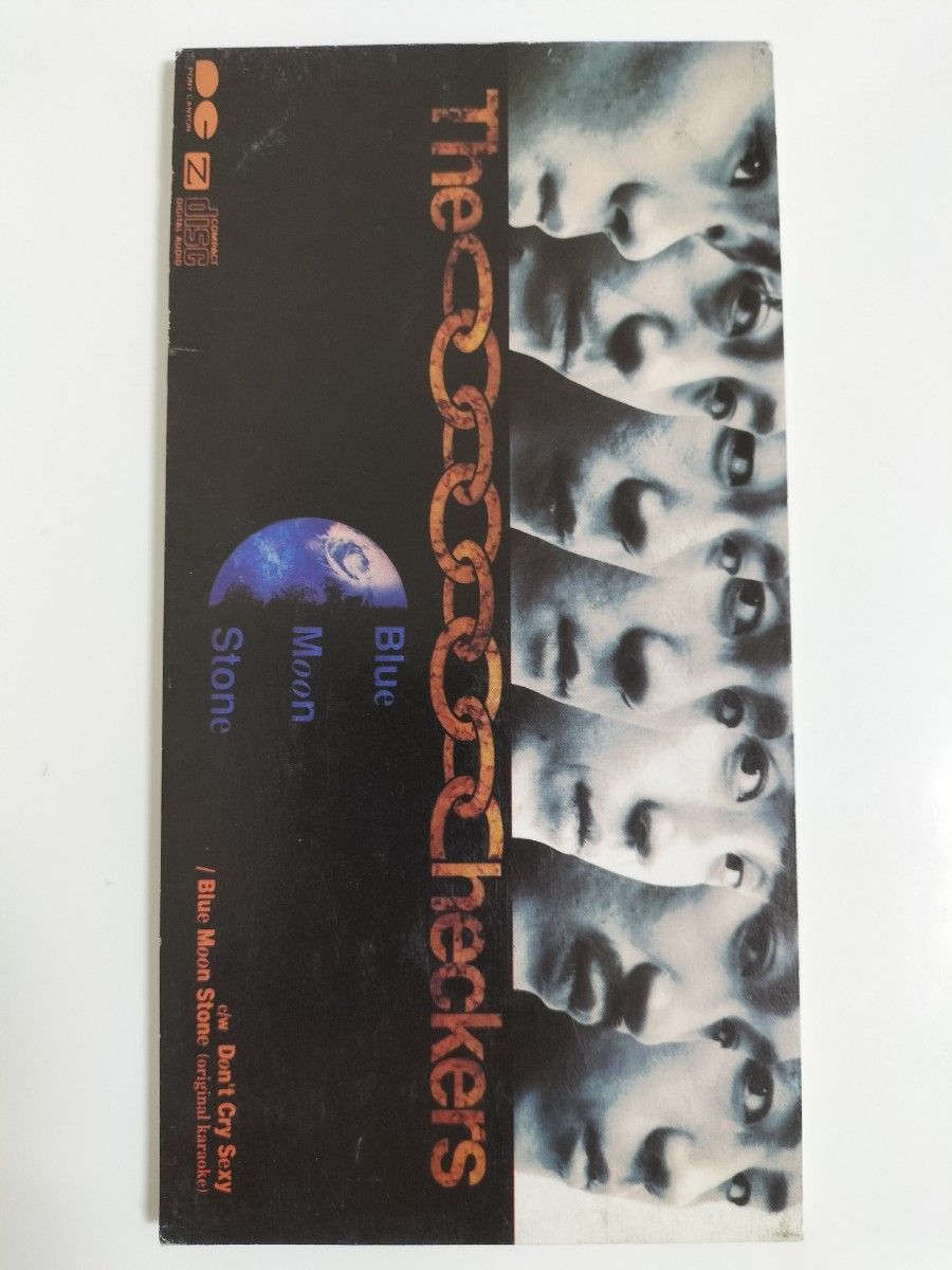 チェッカーズ「Blue Moon Stone」ブルームーンストーン　CHECKERS　8cmシングルCD　藤井フミヤ　藤井郁弥