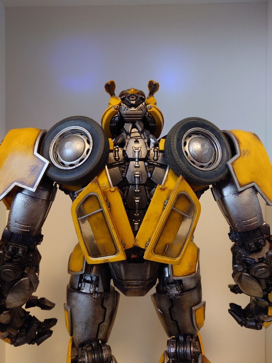 【開封品】 ThreeA BUMBLEBEE バンブルビー 全高約36cm プレミアム スケール コレクティブル フィギュア 3A トランスフォーマー Threezeroの画像4