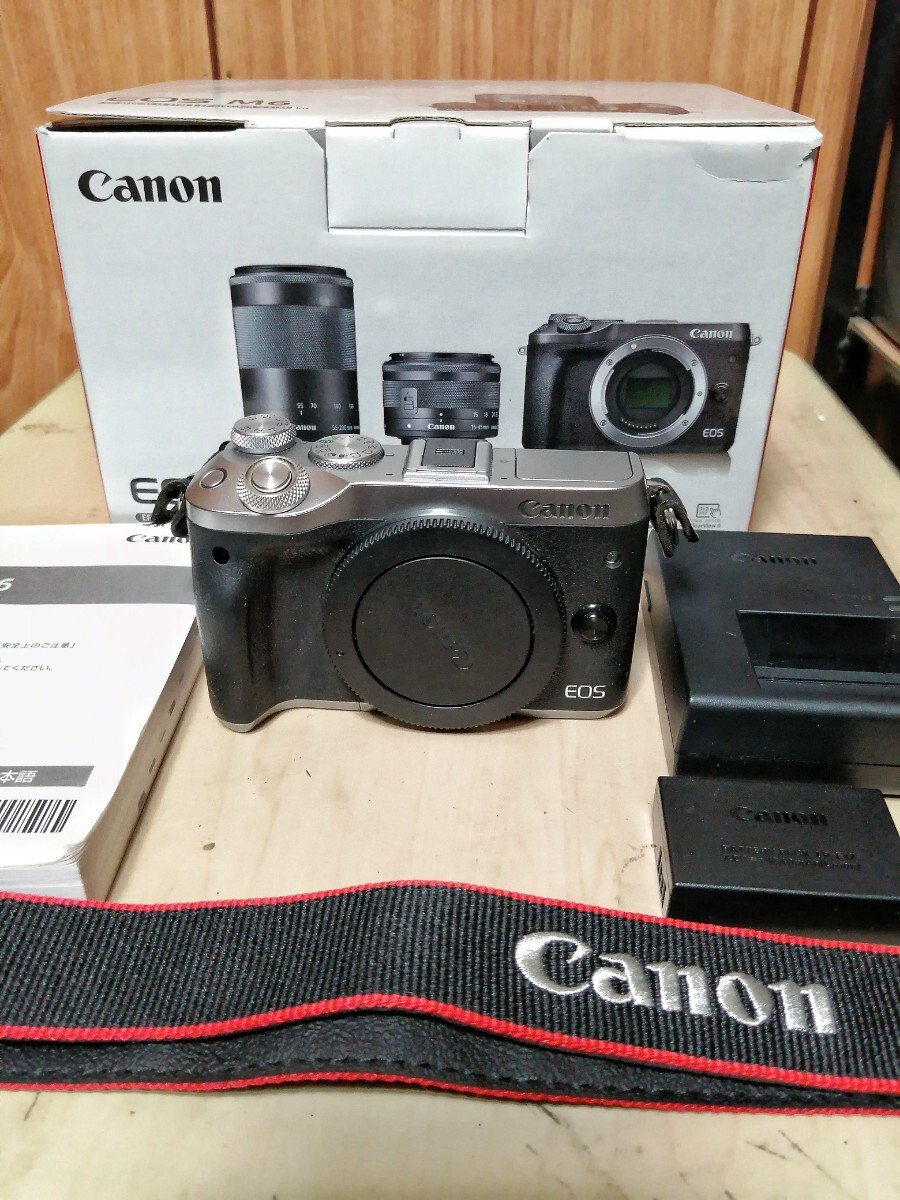 Canon EOS M6 本体/中古良品 / キヤノン/ミラーレスカメラ/APS-Cの画像1