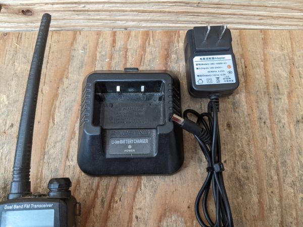 【20-0427-MY-2-2】BAOFENG UV-5RA トランシーバー ２台セット 【現状渡し品】の画像4