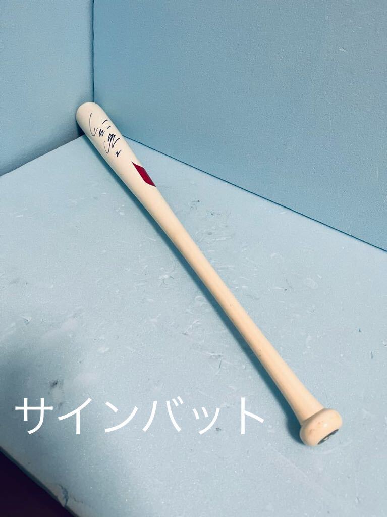  Hanshin Tigers? autograph bat SSK. hatchet. thing .. minute .. become person how about you??