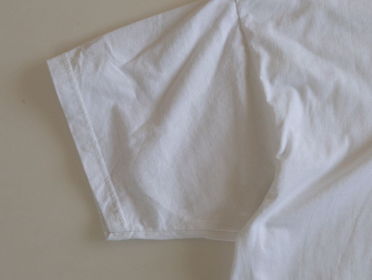 【XL】90s fruit of the loom デビル プリント tシャツ ヴィンテージ アメリカ製 USA製 ホワイト 白T 80s フルーツオブザルームの画像4