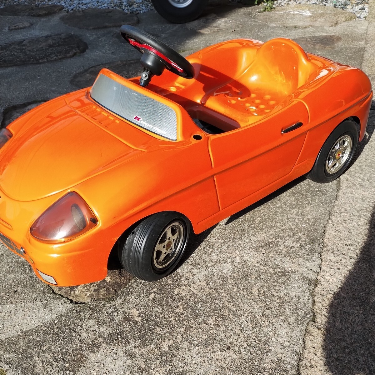 フィアット　バルケッタ　ペダルカー　絶版レア　フィアットフェスタに　fiat Barchetta abarth 850スパイダー_画像6