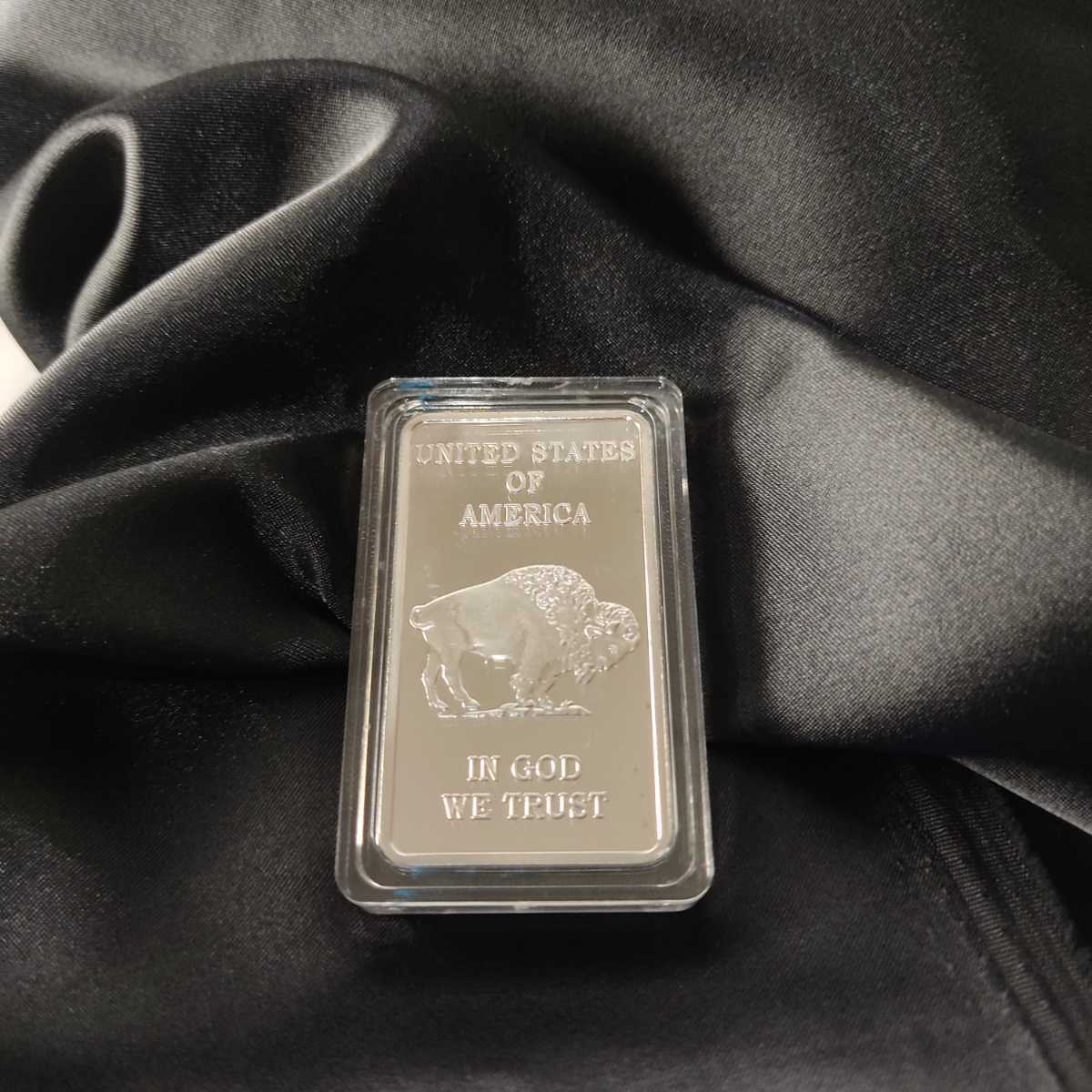 総重量41.4g 真贋不明 Platina 鍍金 シルバーインゴット プラチナ インゴット silver 925 No312_画像2