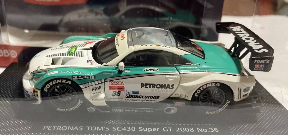 EBBRO エブロ 1/43 PETRONAS TOM'S SC430 SUPER GT 500 2008 No.36_画像4