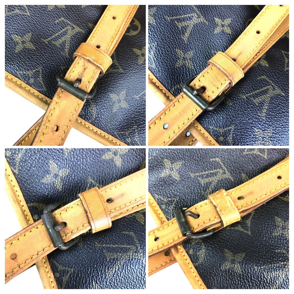 【1円～】ルイヴィトン LOUIS VUITTON バッグ ハンドバッグ トートバッグ バケットGM M42236 VI374 モノグラム レザー 中古_画像9