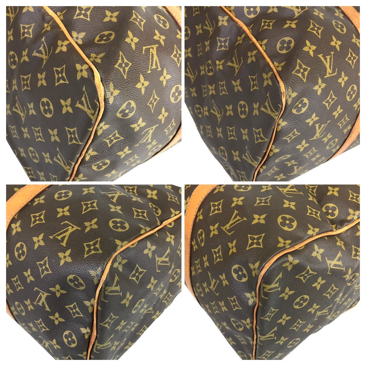 【1円～】 ルイヴィトン LOUIS VUITTON バッグ ボストンバッグ サックスプール45 モノグラム M41624 ＳＤ ブラウン ゴールド金具 中古の画像7