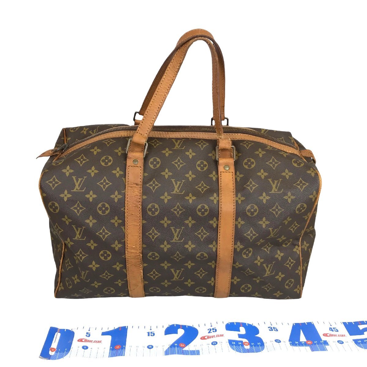 【1円～】 ルイヴィトン LOUIS VUITTON バッグ ボストンバッグ サックスプール45 モノグラム M41624 ＳＤ ブラウン ゴールド金具 中古の画像2